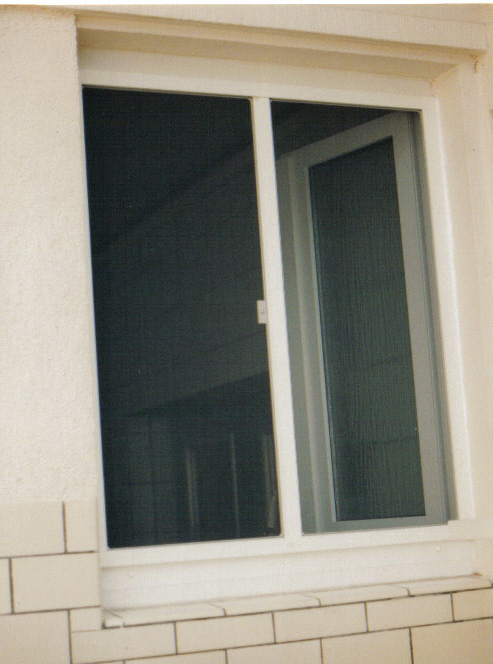 Siegel Fliegengitter 2 flügel Doppelrahmenfenster